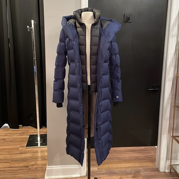 Soia & Kyo Jackets & Blazers - Soia & Kyo Talyse long puffer coat in Lapis